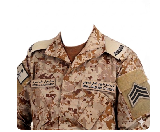 بدله عسكريه مقاس لارح